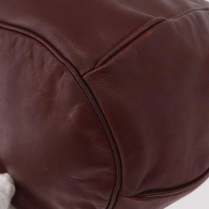 cartier Must de cartier Leather, Burgundy, Leather, Shoulder Bag