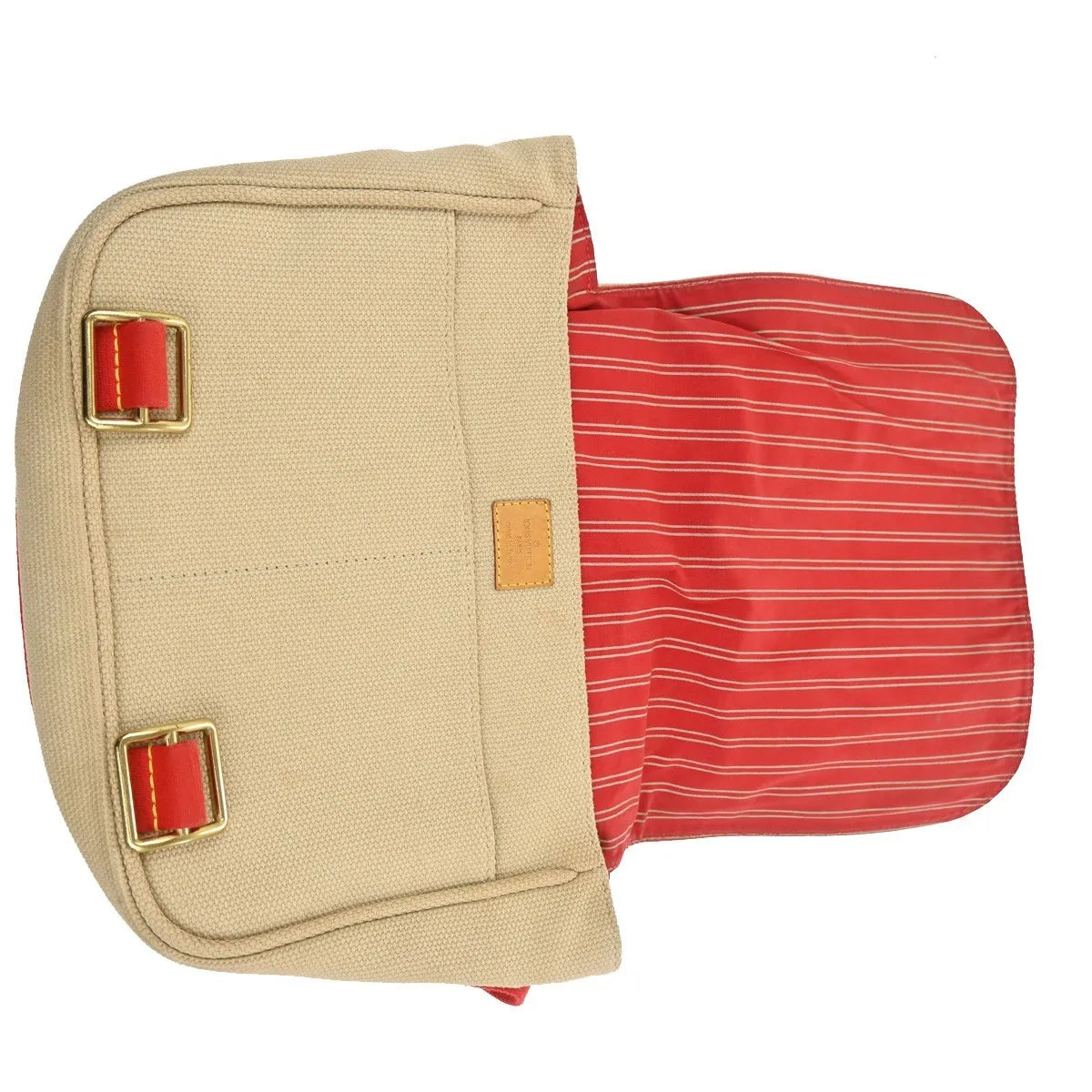 Louis Vuitton Antigua Besace Messenger Canvas, Beige, Canvas, Shoulder Bag