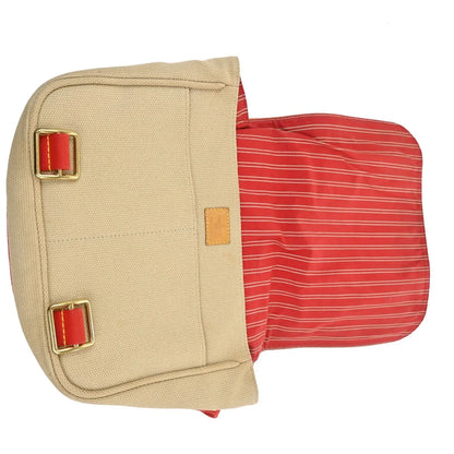 Louis Vuitton Antigua Besace Messenger Canvas, Beige, Canvas, Shoulder Bag