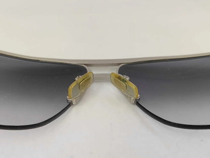 Louis Vuitton LV Sunglasses Metal Square Metal, Gray, Metal, Sunglasses