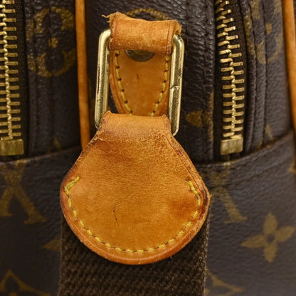 Louis Vuitton Reporter Monogram, Brown, Canvas, Shoulder Bag