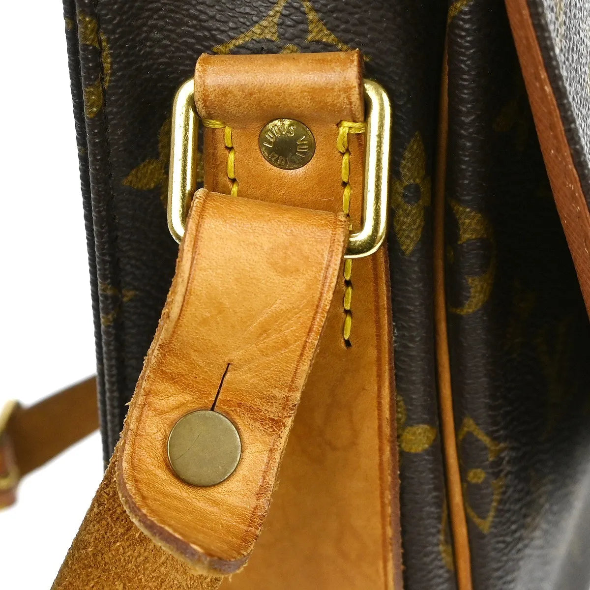 Louis Vuitton Cartouchiere Monogram Canvas, Brown, Canvas, Shoulder Bag
