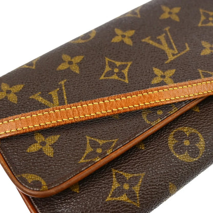 Louis Vuitton Twin Monogram, Brown, Canvas, Clutch