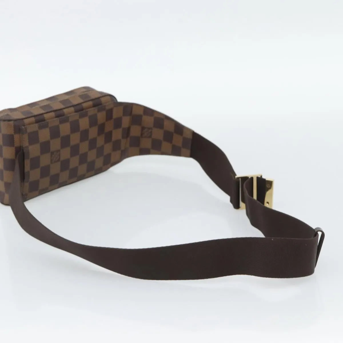 Louis Vuitton Geronimos Waist Damier, Brown, Canvas, Shoulder Bag