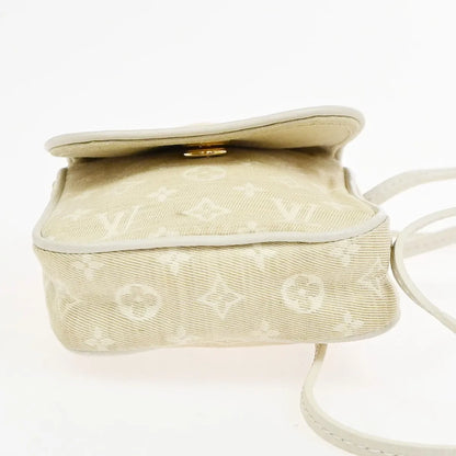 Louis Vuitton Cancun Pochette Monogram Mini Canvas, Beige, Canvas, Clutch
