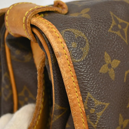 Louis Vuitton Saumur Monogram Canvas, Brown, Canvas, Shoulder Bag