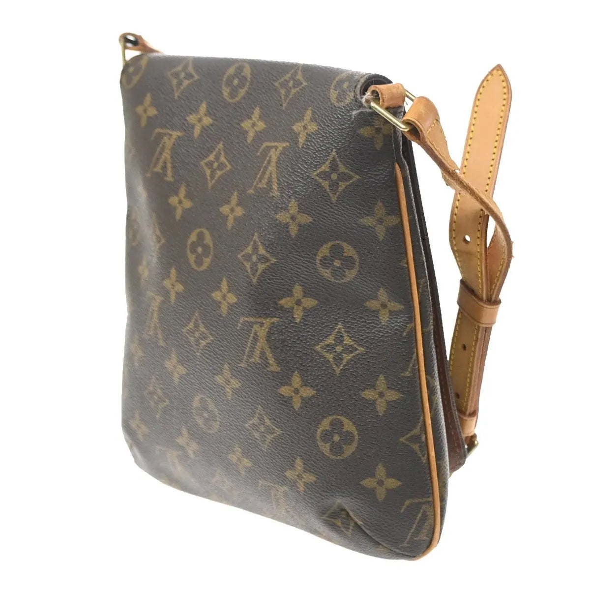 Louis Vuitton Musette Salsa Monogram Canvas, Brown, Leather, Shoulder Bag