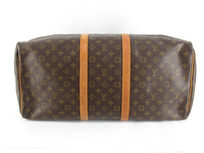 Louis Vuitton Keepall Monogram Canvas, Brown, Canvas, Travel Bag