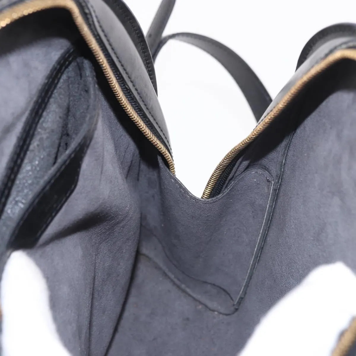 Louis Vuitton Mabillon Epi Leather, Black, Leather, Backpack