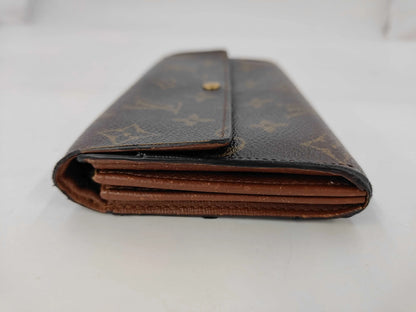 Louis Vuitton Vintage Sarah Monogram Canvas, Multicolour, Canvas, Wallet
