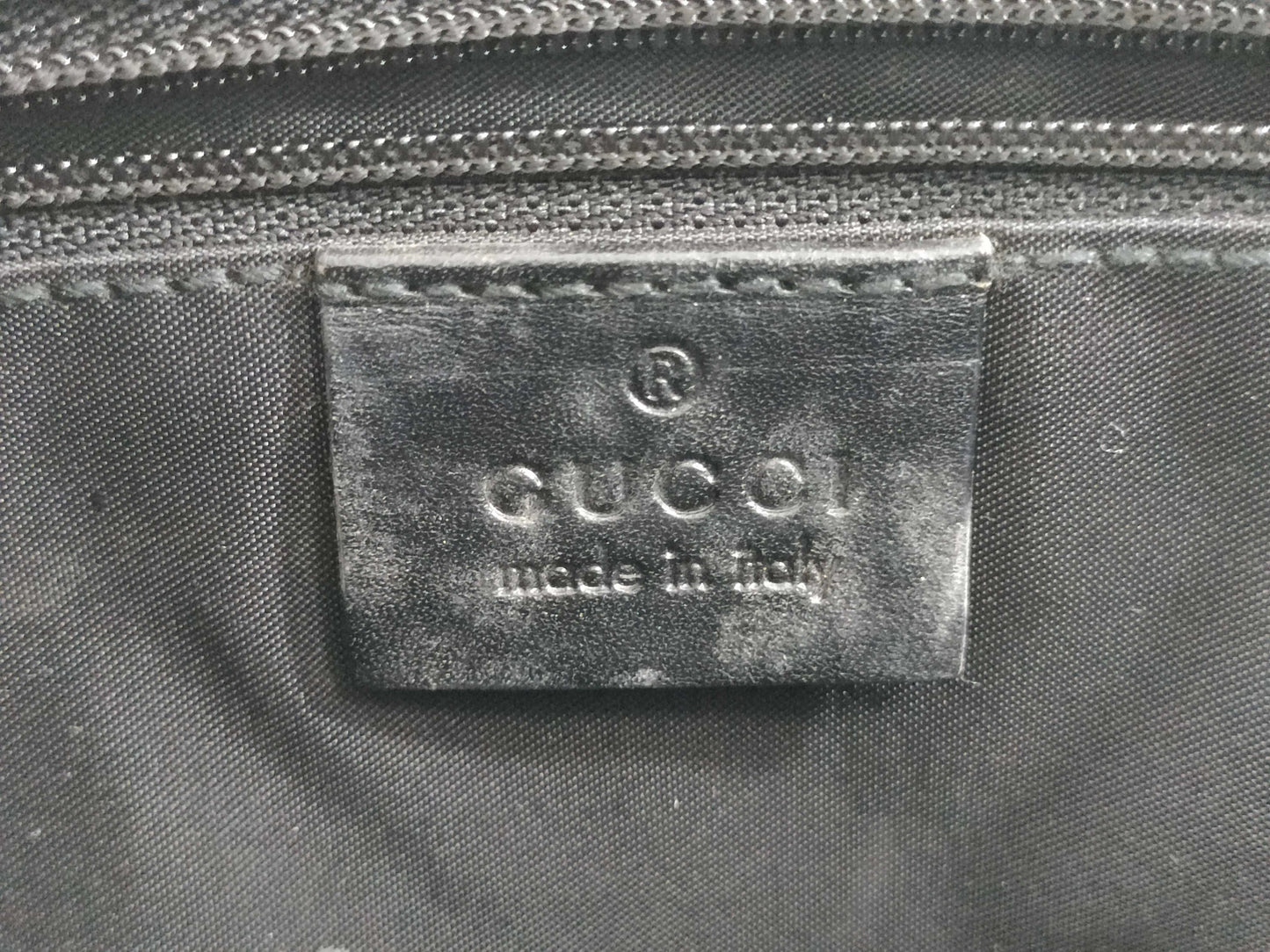 Gucci Jackie Hobo Suede and leather, Black, Leather, Shoulder Bag