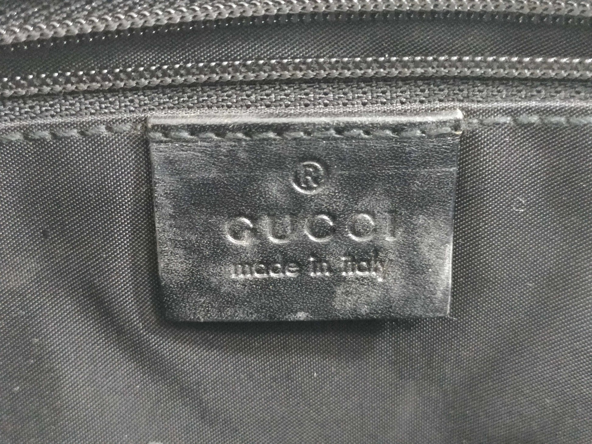Gucci Jackie Hobo Suede and leather, Black, Leather, Shoulder Bag