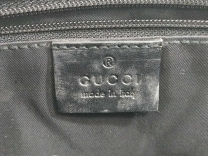 Gucci Jackie Hobo Suede and leather, Black, Leather, Shoulder Bag