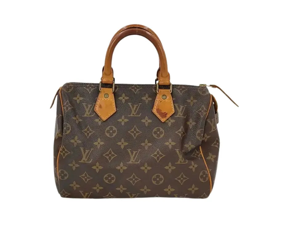 Louis Vuitton Speedy Monogram Canvas, Brown, Canvas, Handbag