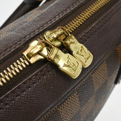 Louis Vuitton Brera Damier, Brown, Canvas, Handbag