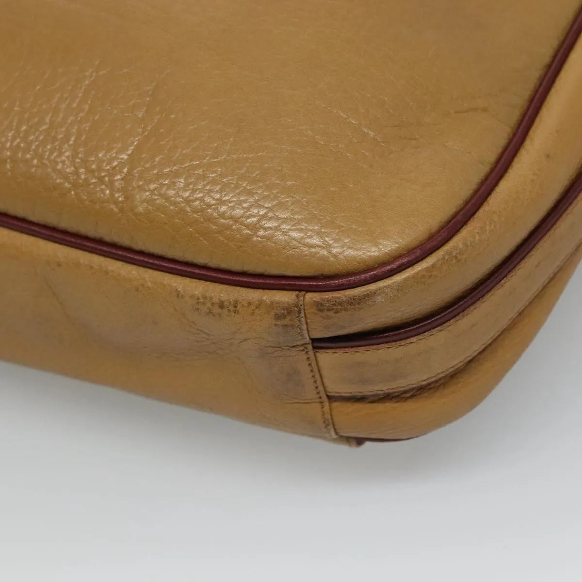 cartier Tasseled Must de Cartier Leather, Beige, Leather, Shoulder Bag