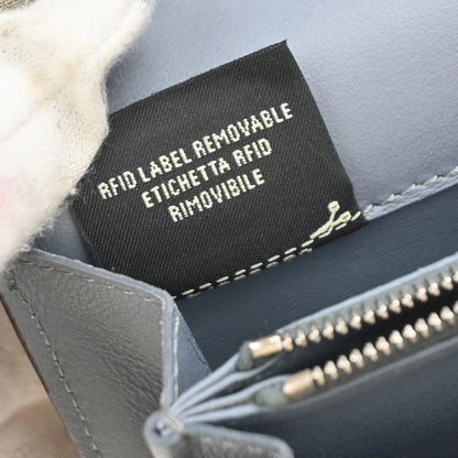 Fendi Peekaboo Leather, Blue, Leather, Wallet