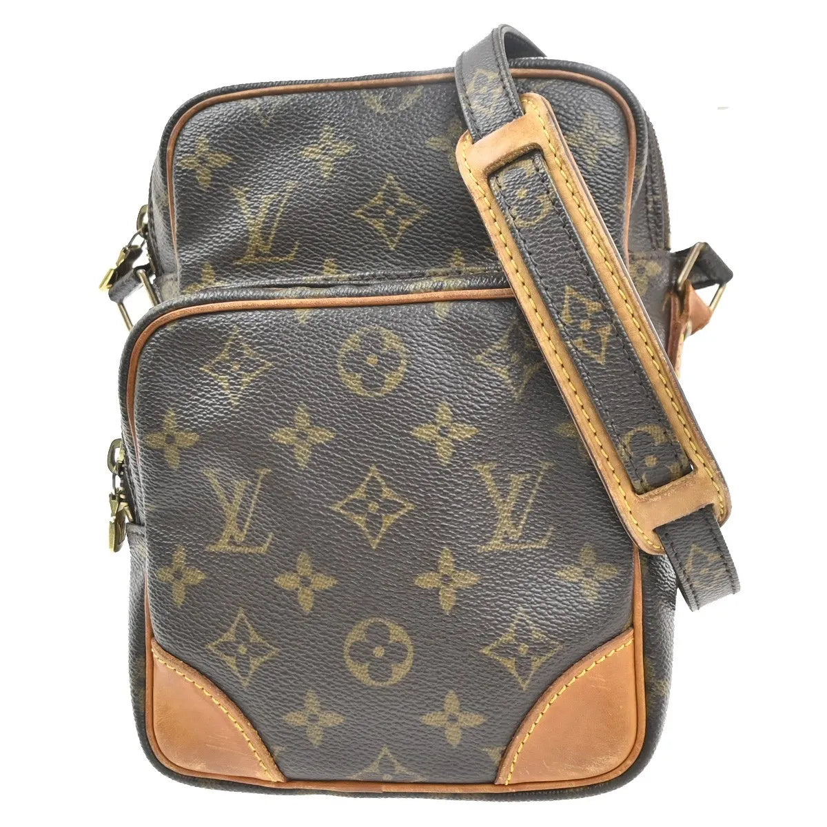 Louis Vuitton Amazone Monogram Canvas, Brown, Canvas, Shoulder Bag