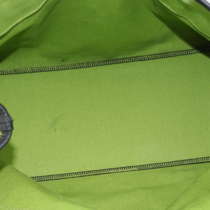 Bottega Veneta Vintage Canvas, Green, Canvas, Tote Bag