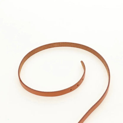 Hermes Hapi 3 Leather with Metal, Brown, Leather, Bracelet