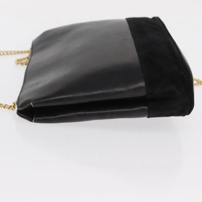 Salvatore Ferragamo Vintage Leather, Black, Leather, Shoulder Bag