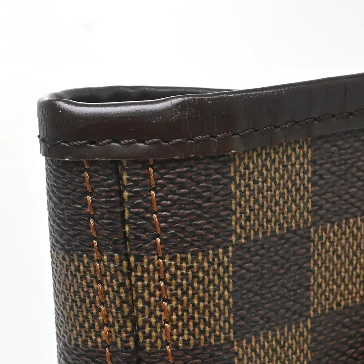 Louis Vuitton Neverfull Damier, Brown, Canvas, Tote Bag