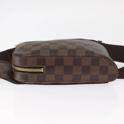 Louis Vuitton Geronimos Waist Damier, Brown, Canvas, Shoulder Bag