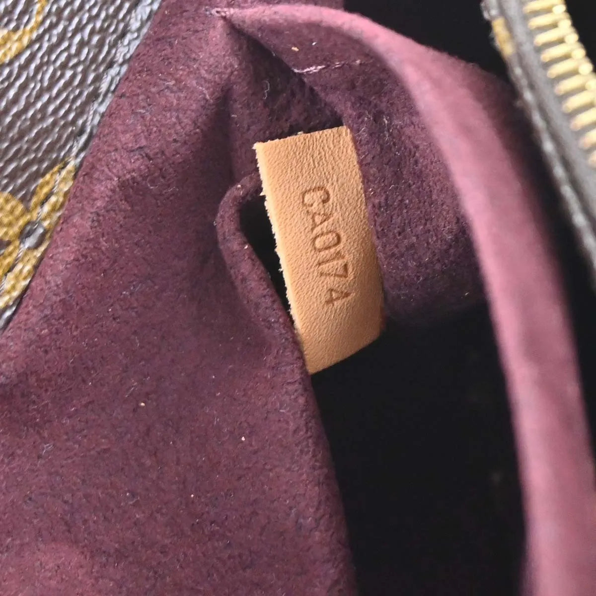 Louis Vuitton Montaigne Monogram, Brown, Canvas, Handbag