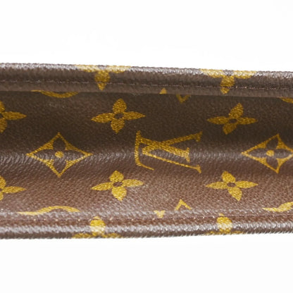 Louis Vuitton Poche Documents Monogram Canvas, Brown, Canvas, Clutch