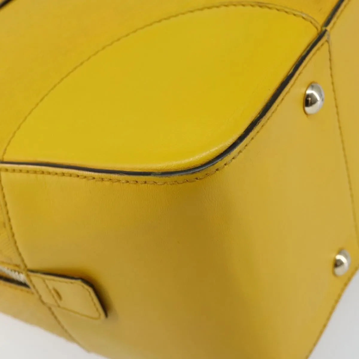 Gucci Bright Top Handle Diamante Leather, Yellow, Leather, Handbag
