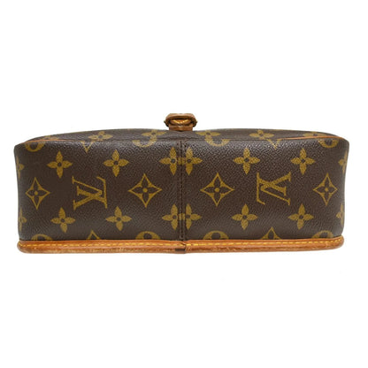 Louis Vuitton Sologne Monogram Canvas, Brown, Canvas, Shoulder Bag
