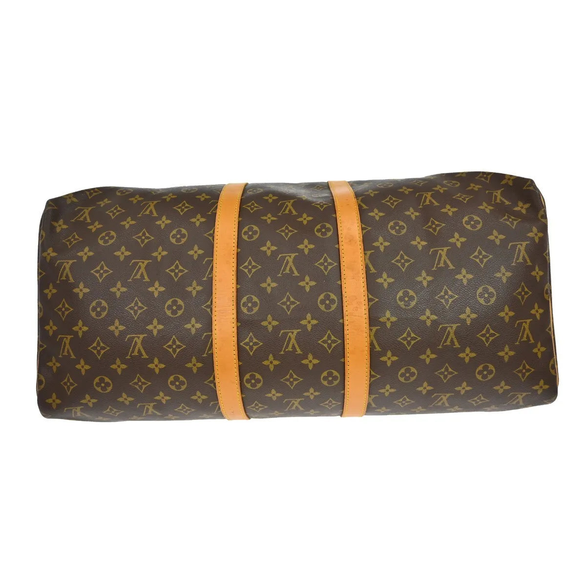 Louis Vuitton Keepall Monogram Canvas, Brown, Canvas, Travel Bag