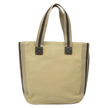 Burberry Blue Label Canvas, Beige, Canvas, Tote Bag
