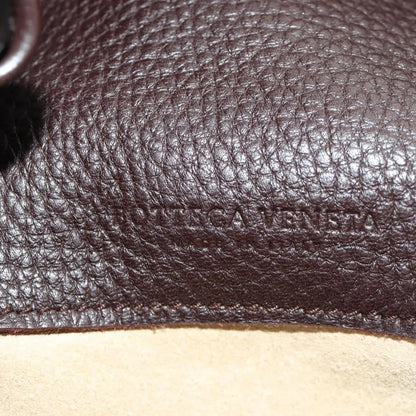 Bottega Veneta Cocker Hobo Leather, Brown, Leather, Handbag