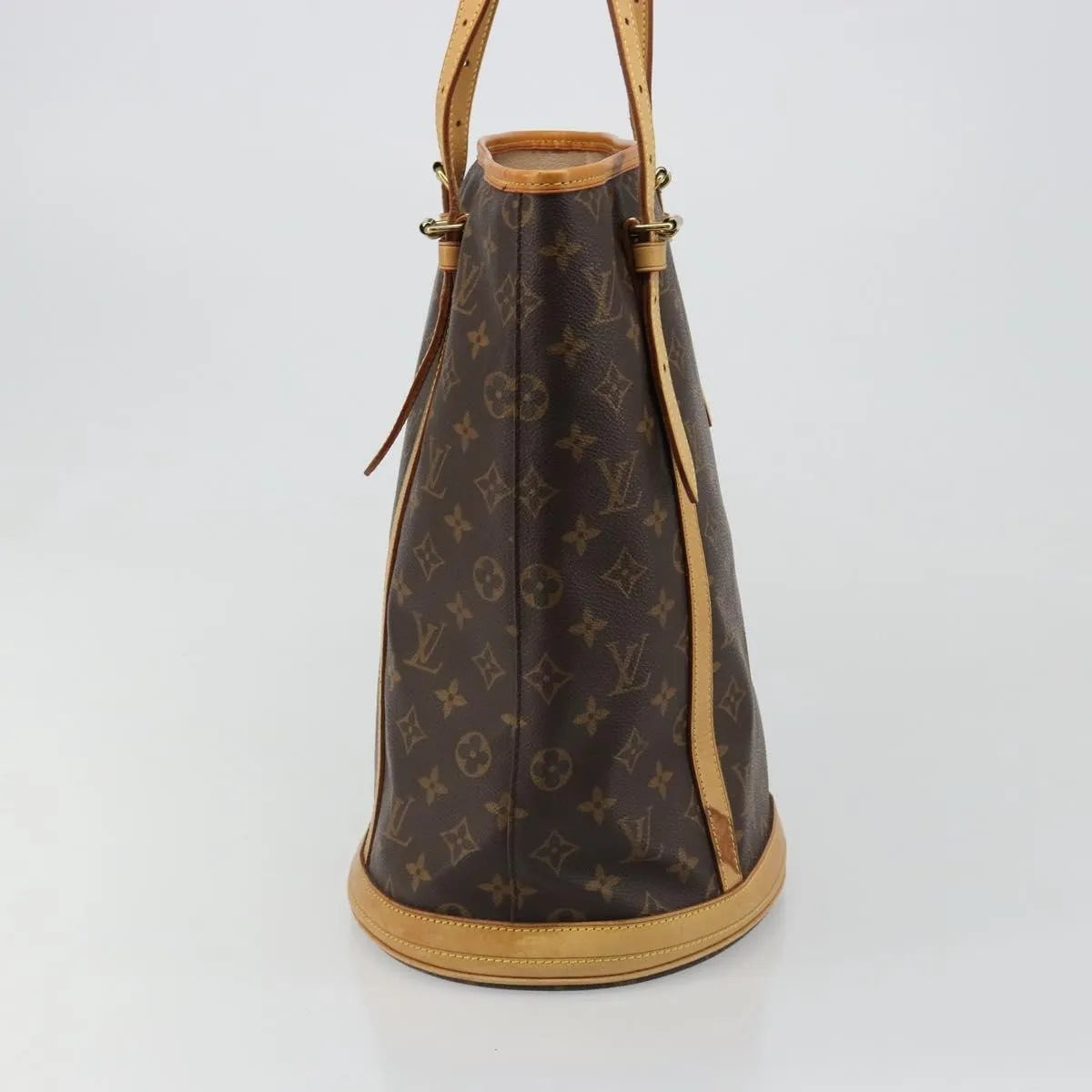 Louis Vuitton Bucket Monogram Canvas, Brown, Canvas, Tote Bag