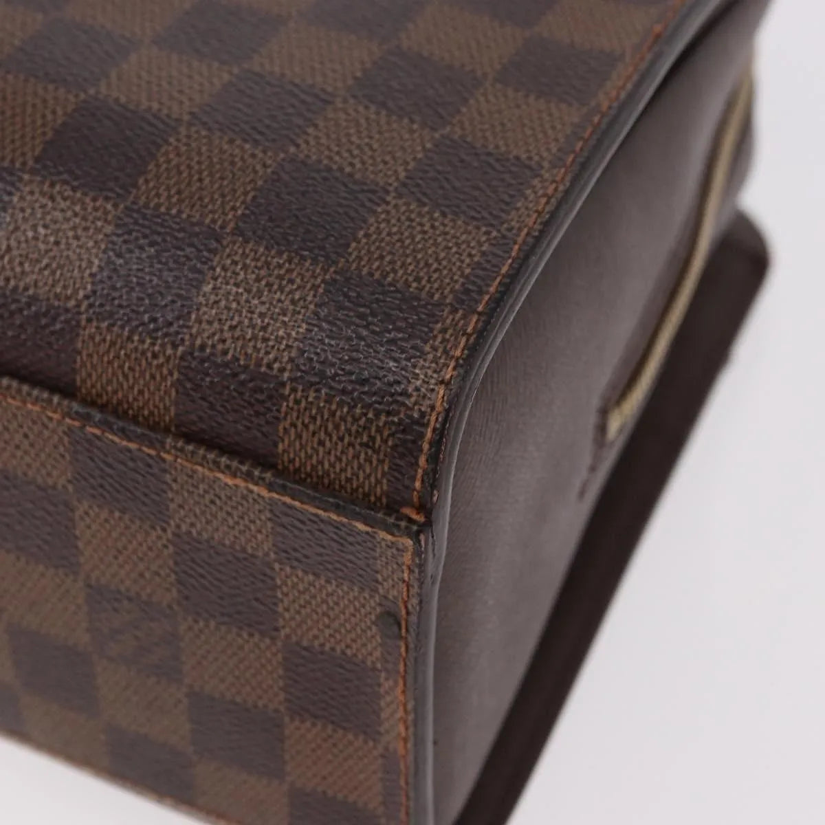 Louis Vuitton Triana Damier, Brown, Canvas, Handbag