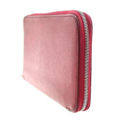 Hermes Azap Zip Around Epsom, Red, Leather, Wallet