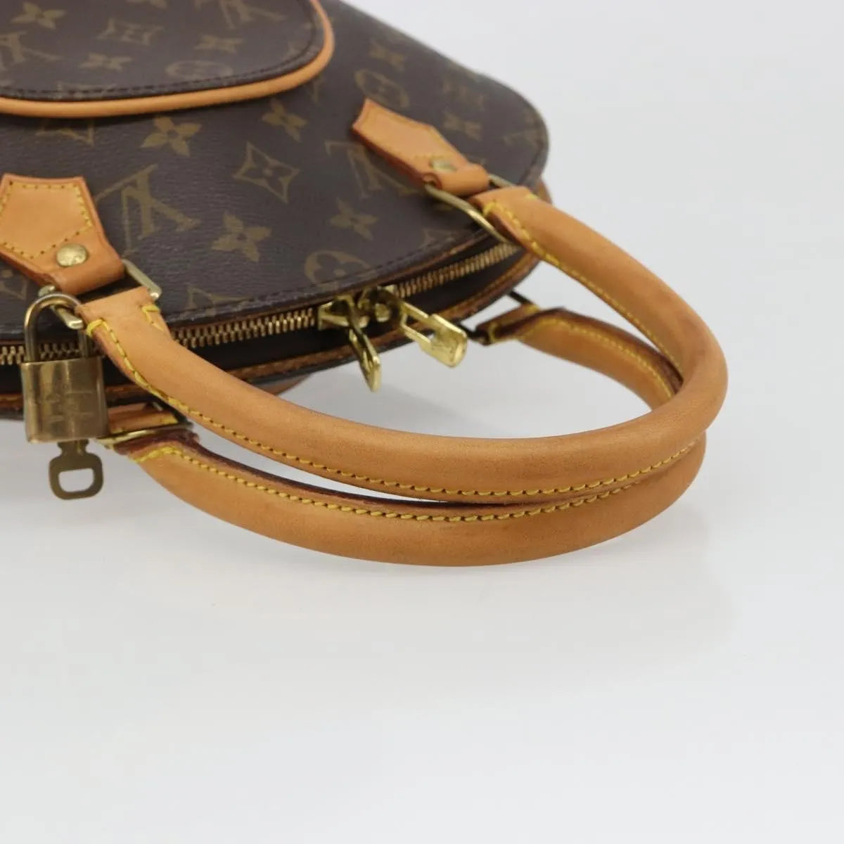 Louis Vuitton Ellipse Monogram, Brown, Canvas, Handbag
