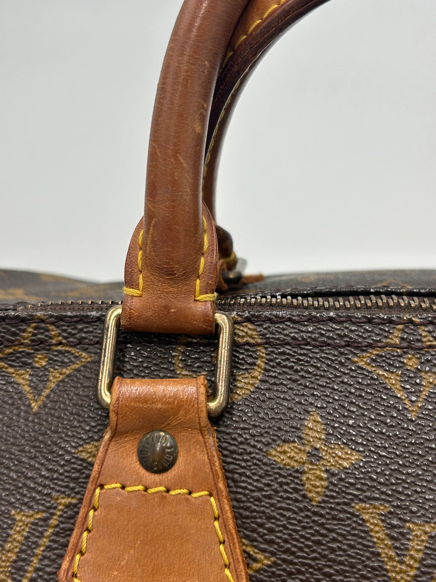 Louis Vuitton Speedy Monogram Canvas, Brown, Canvas, Handbag