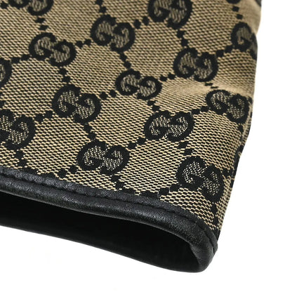 Gucci Vintage Bucket Shopping Tote GG Canvas, Beige, Canvas, Tote Bag