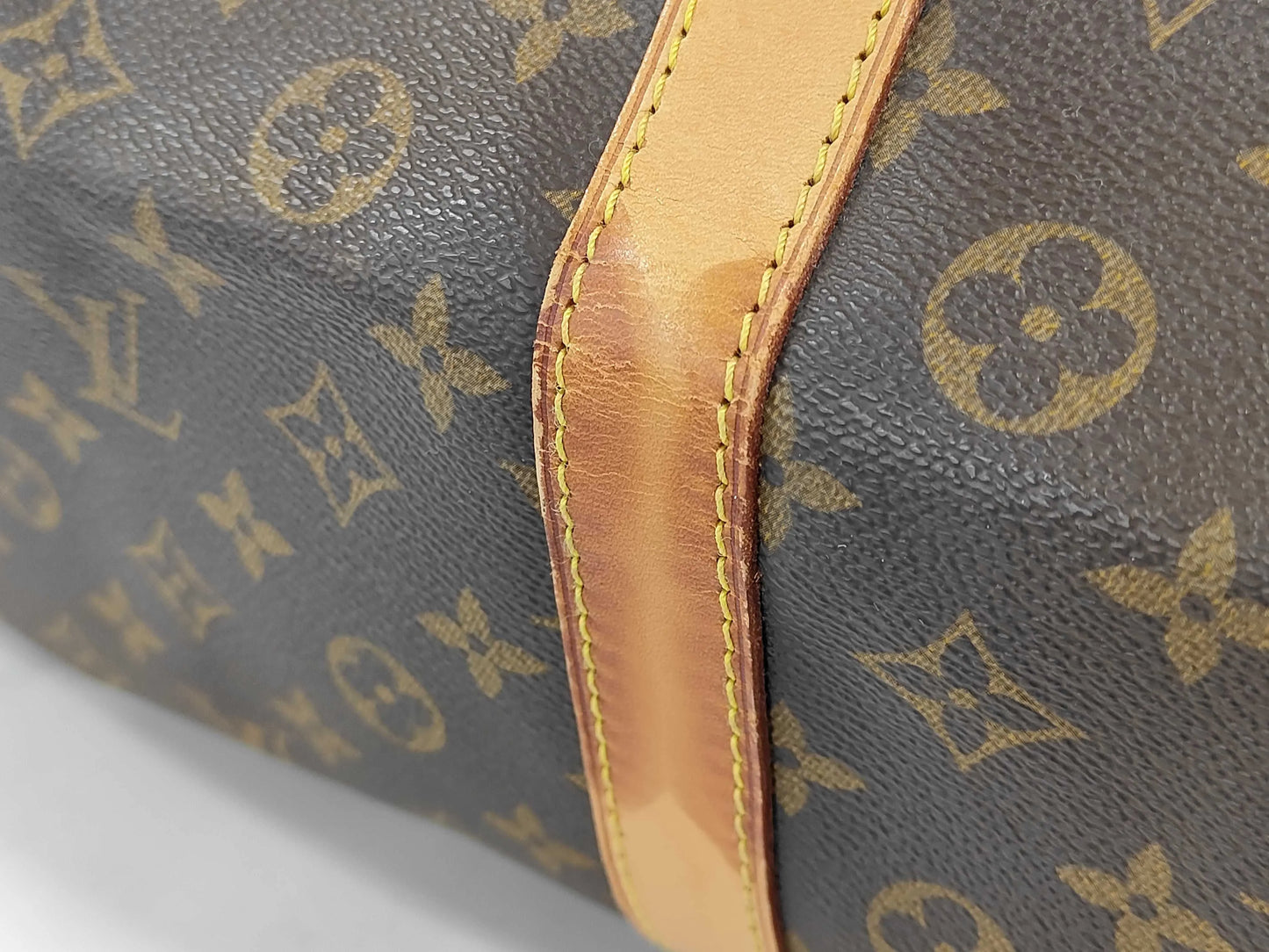 Louis Vuitton Keepall Monogram Canvas, Brown, Canvas, Travel Bag