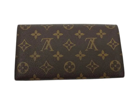 Louis Vuitton Zippy Canvas, Brown, Canvas, Wallet