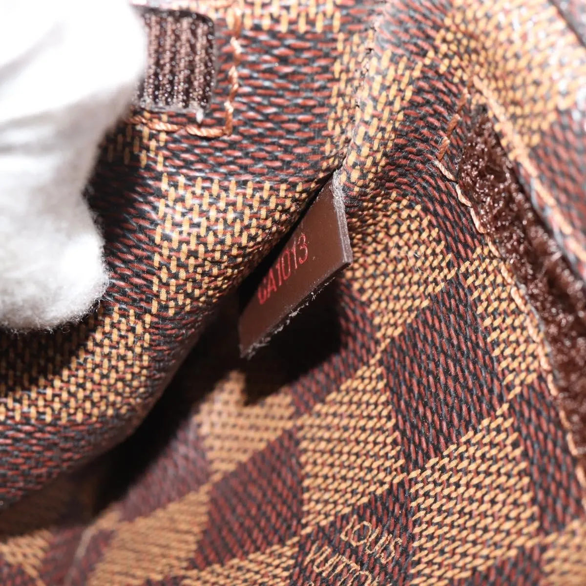 Louis Vuitton Geronimos Waist Damier, Brown, Canvas, Shoulder Bag
