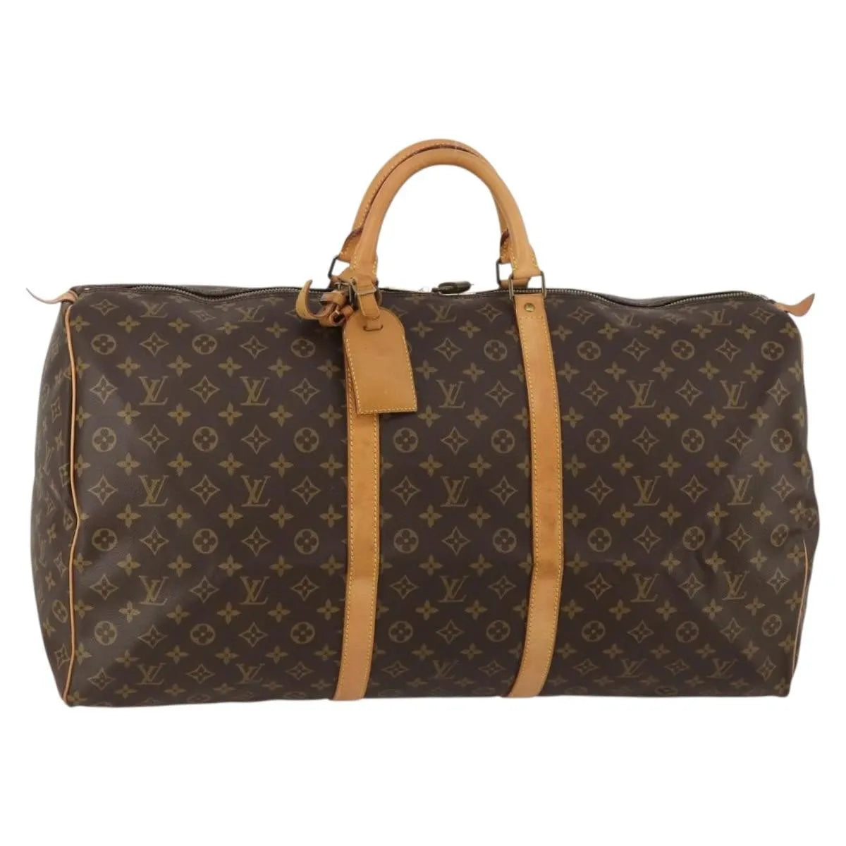 Louis Vuitton Keepall Monogram Canvas, Brown, Canvas, Travel Bag