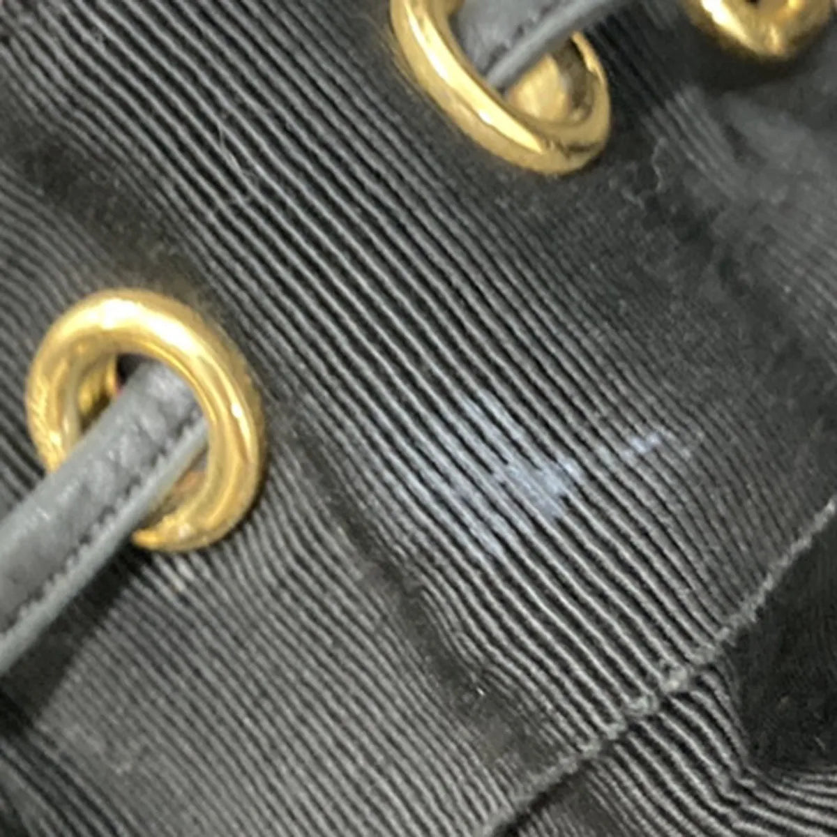 Salvatore Ferragamo Vala Canvas, Black, Canvas, Backpack
