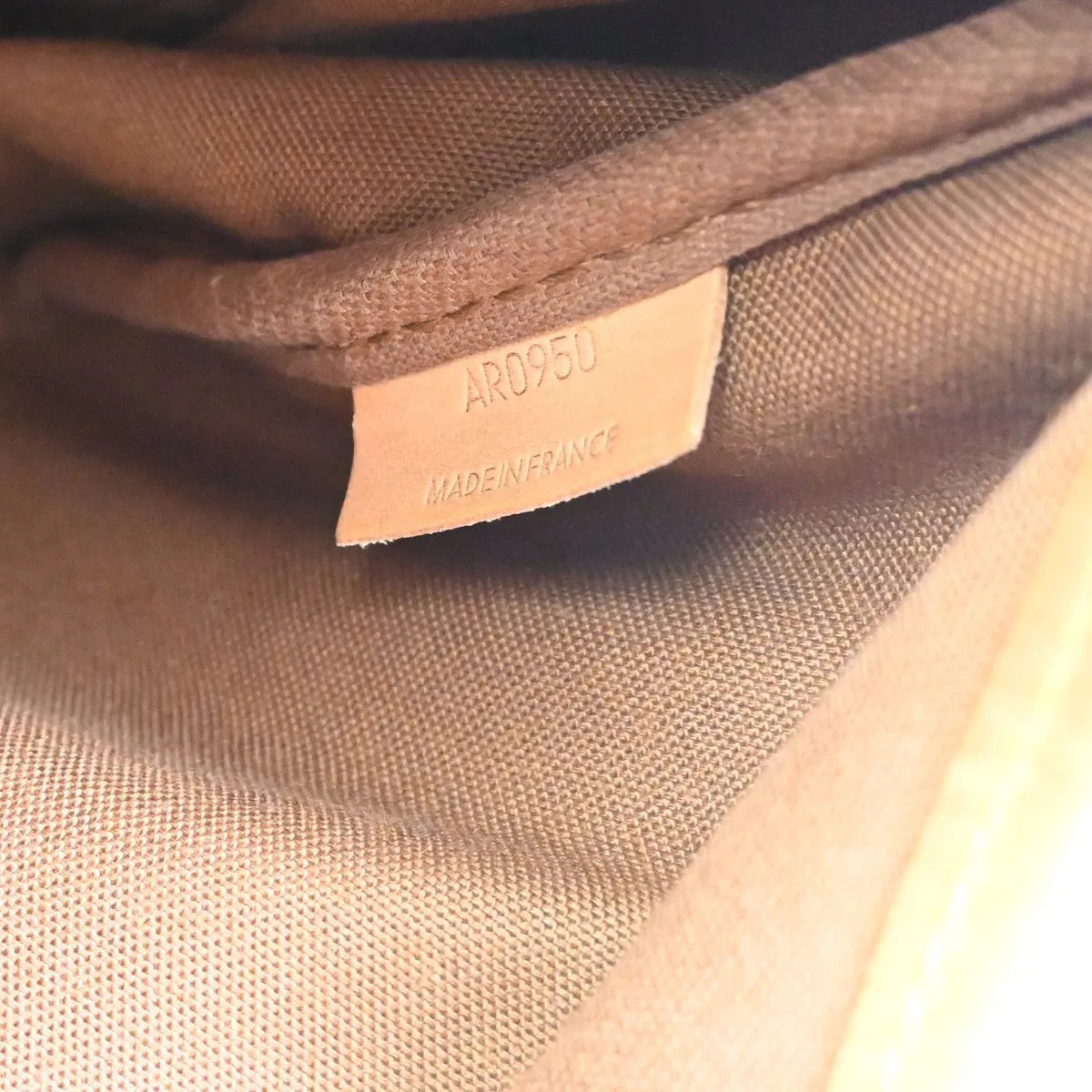 Louis Vuitton Saumur Monogram Canvas, Brown, Canvas, Shoulder Bag