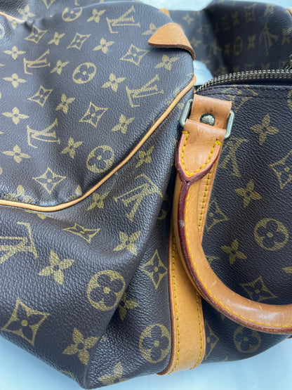 Louis Vuitton Keepall Monogram Canvas, Brown, Canvas, Travel Bag
