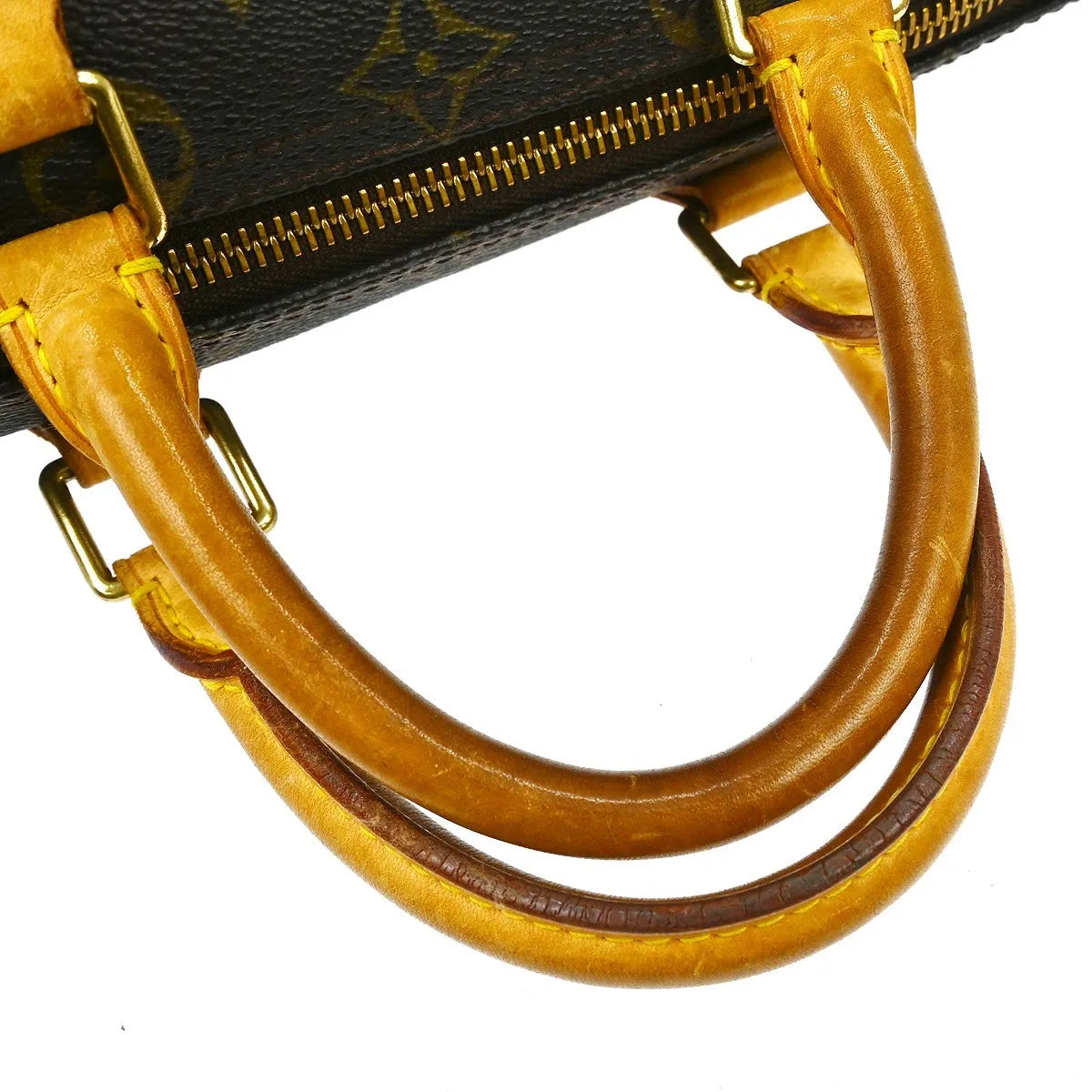 Louis Vuitton Speedy Monogram, Brown, Canvas, Handbag