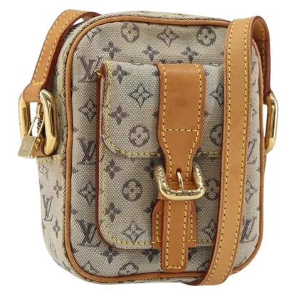 Louis Vuitton Juliette Mini Lin, Blue, Canvas, Shoulder Bag