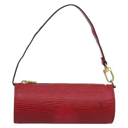 Louis Vuitton Soufflot Pochette Epi Leather, Red, Leather, Clutch